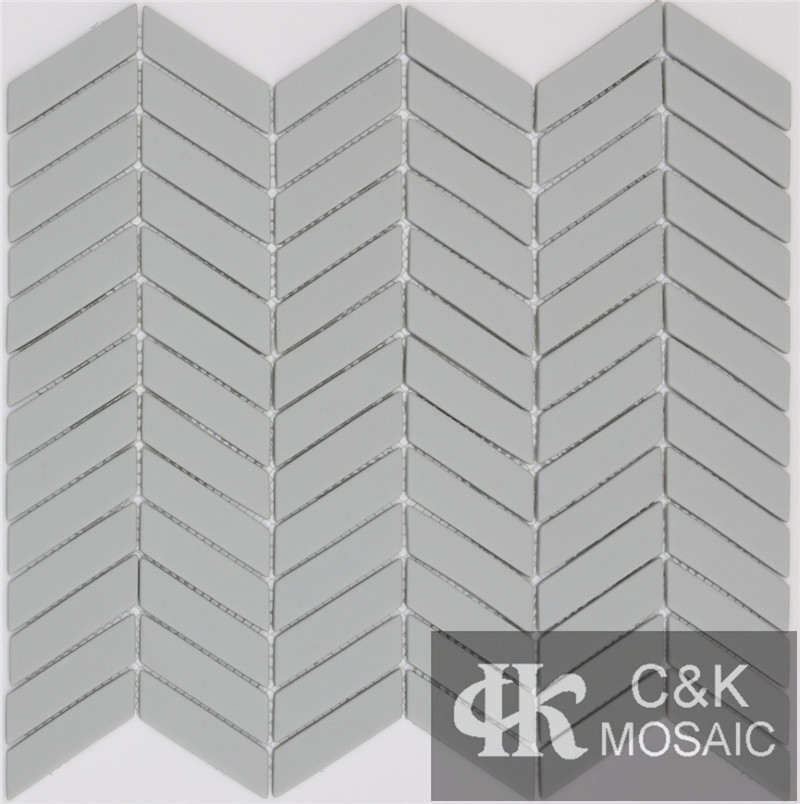 Hot selling Grey Square Glass Recycled glass mosaic for backsplash 2060SXM66D1