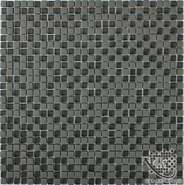 Hot selling Green Square Glass Recycled glass mosaic for backsplash MSSM2019