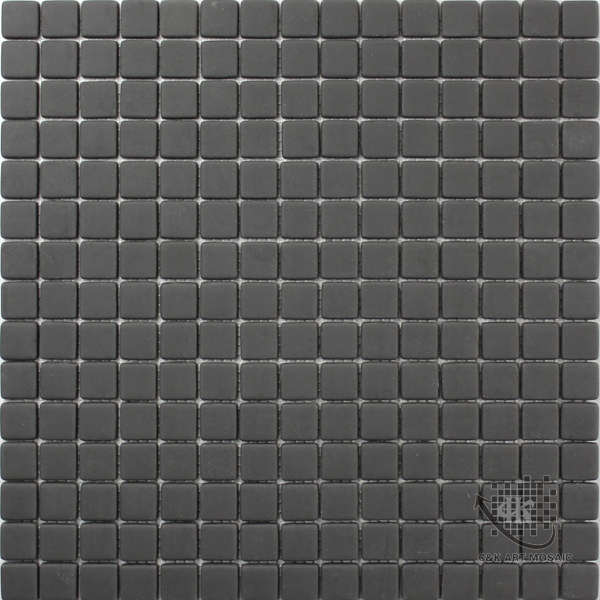 Hot selling Grey Square Glass Recycled glass mosaic for backsplash 20SSM57