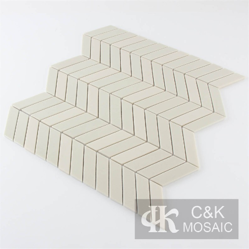 New Beige Chevron Glass Metallic Mosaic Tiles For Bathroom MSXW3011Z