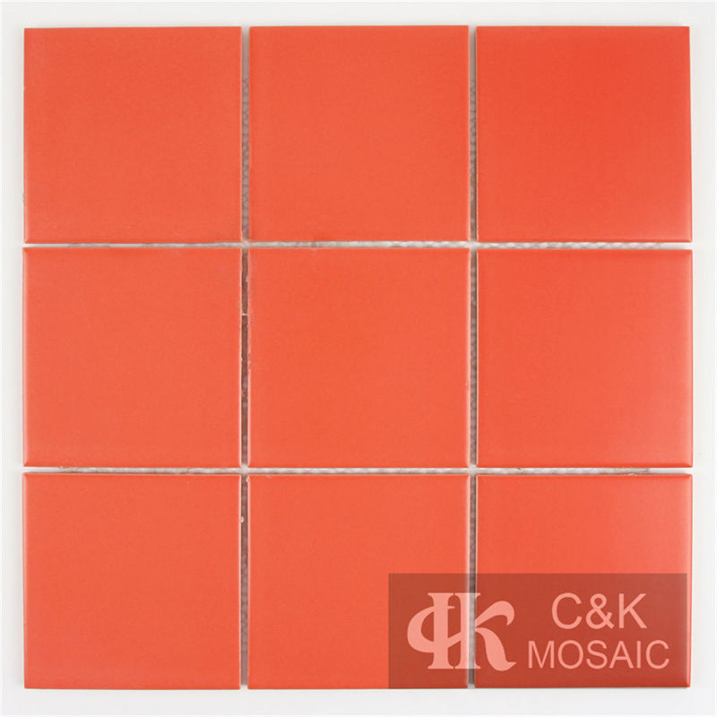 New Orange Square Ceramic Mosaic Tile for Wall and Floor 97TSP916
