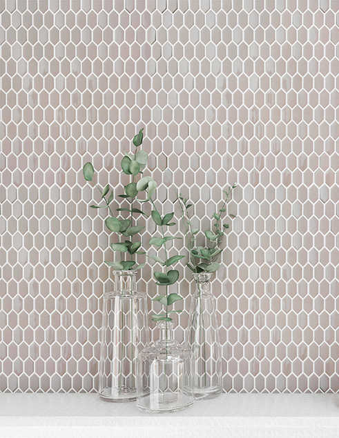 RECYCLED GLASS MOSAIC